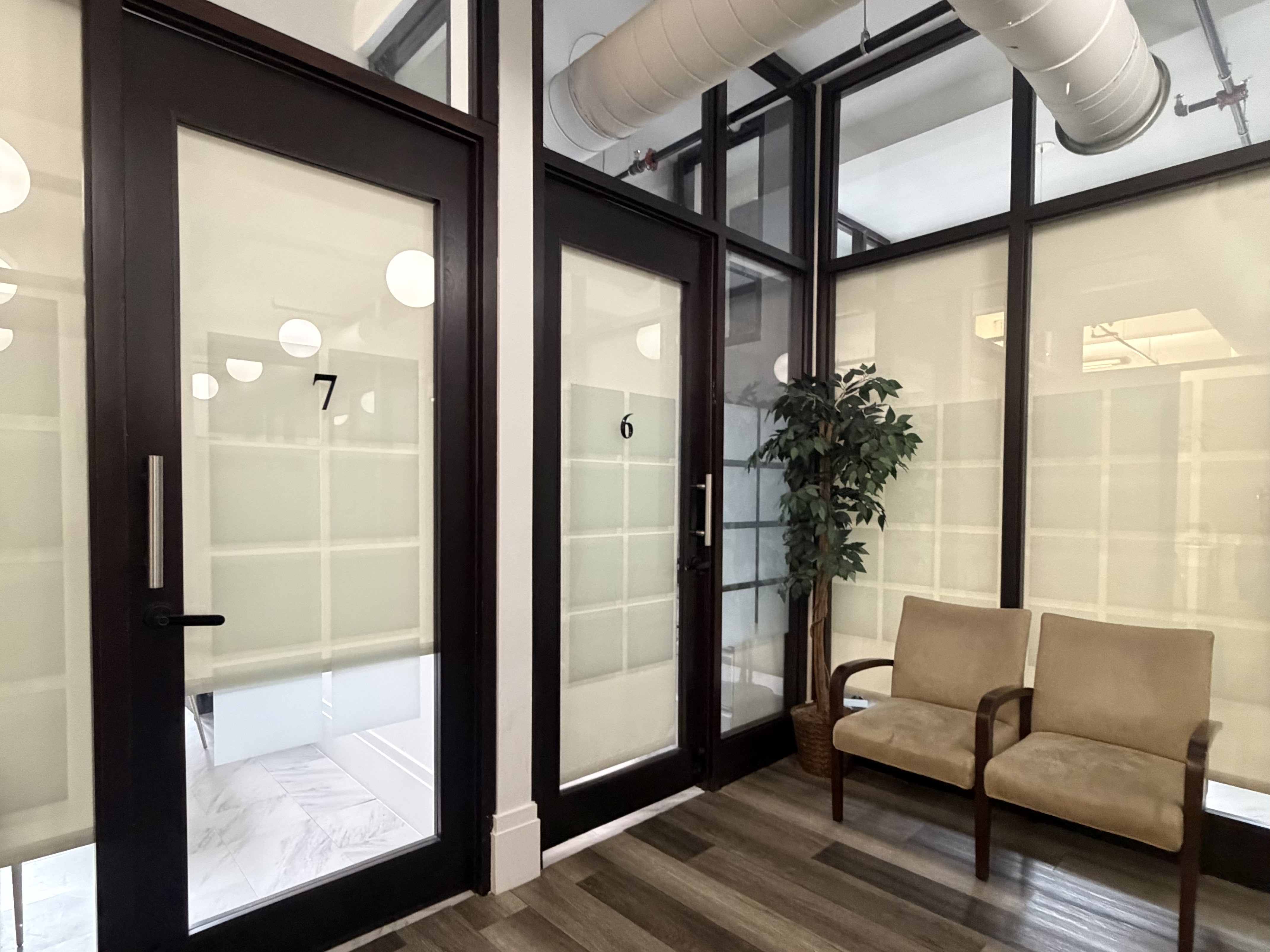 Medical and aesthetic suite interior